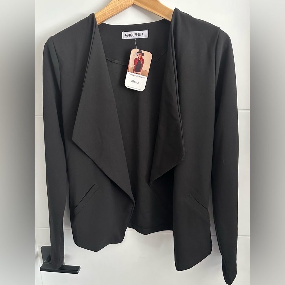 Doublju: Women’s Open-Front Blazer- Size Small